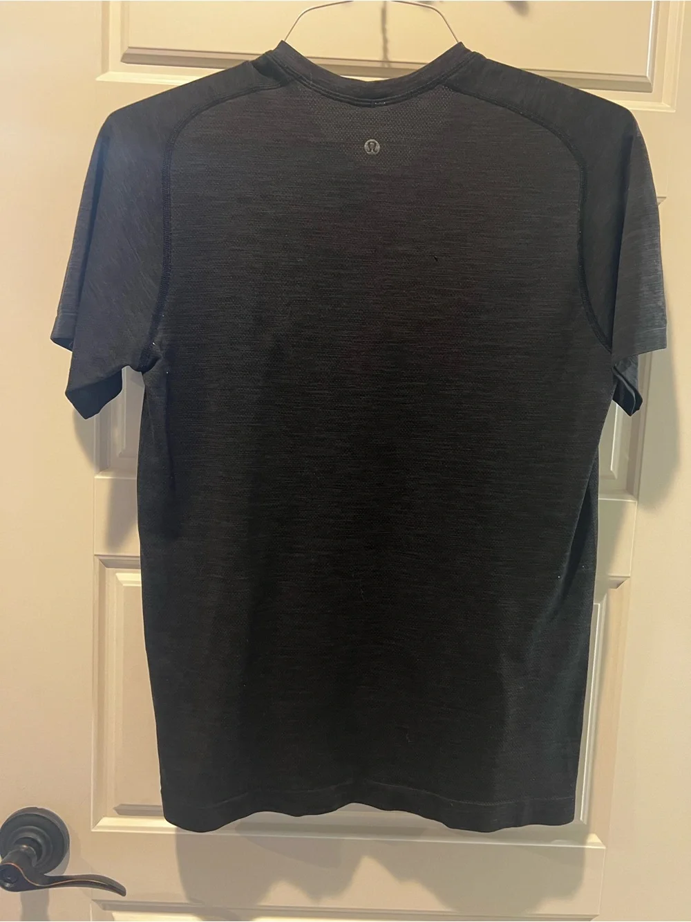 lululemon athletica Black Short-Sleeve Crew Tee